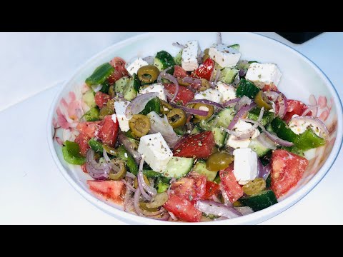 Greek feta salad recipe @RoyalDesiFood| weight loss salad recipes