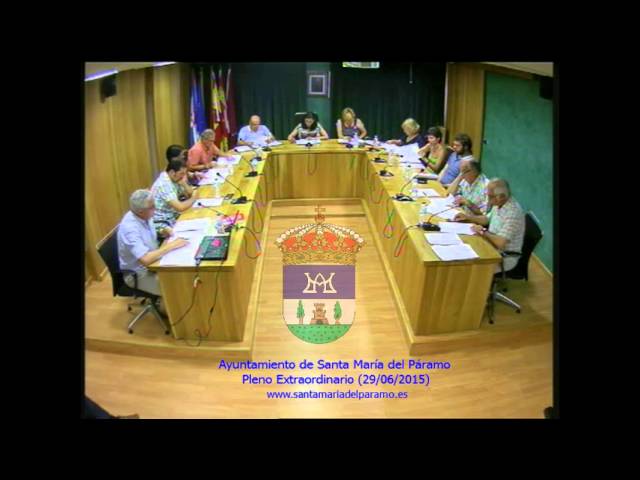 Pleno Extraordinario (29/06/2015)