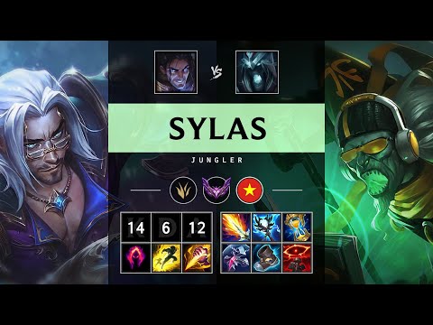 Sylas Jungle vs Karthus: Unstoppable - VN Master Patch 14.24