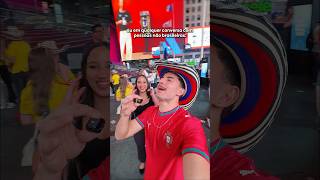 HUMILHEI ELA FALANDO QUE O BRASIL TEM 5 COPAS! 🫢🇧🇷