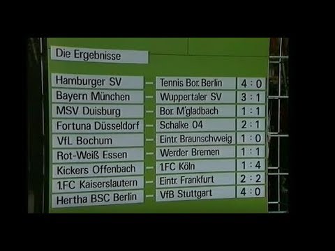 1975 Fortuna Düsseldorf - FC Schalke 04 2:1 | Tore: Herzog, Geye, Budde