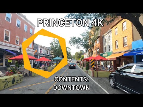 Princeton Drive, New Jersey USA 4K - UHD