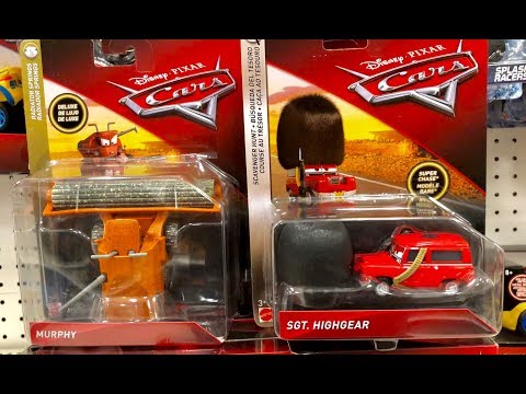 Disney Pixar Cars 3 Toy Hunt - SUPER CHASE Sgt Highgear - What’s WRONG with Frank? Jurassic World