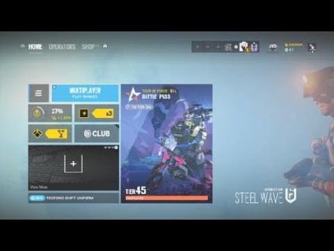 [ROAD TO CHAMPION][RAINBOW SIX SIEGE][OPERATION STEEL WAVE][PS4] 28 minutos vs Booters