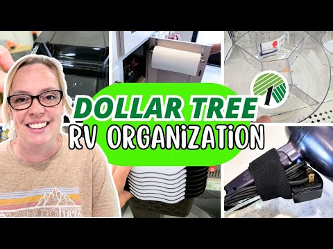 Rv Organization HACKS & Ideas From DOLLAR TREE!