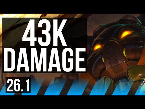 VEIGAR vs AKALI (MID) | 43K damage | EUW Master | 26.1