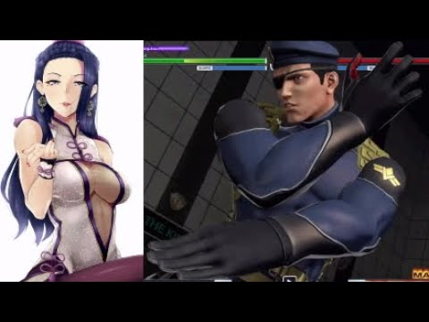 The King of Fighters XIV Breno Yagami (Heidern Athena) Vs Rafael Anao (Geese Chin Sylvie) Plus Luong
