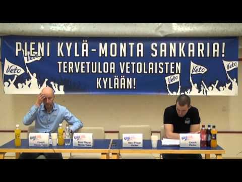 Lehdistötilaisuus NSM 13 12 2015 Vimpelin Veto Tapiolan Honka