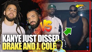 WHERE DID KANYE COME FROM? Like That Remix (Drake & J. Cole Diss) REACTION