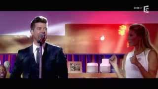 Live - Robin Thicke - Back Together - C à vous - 08/09/2015