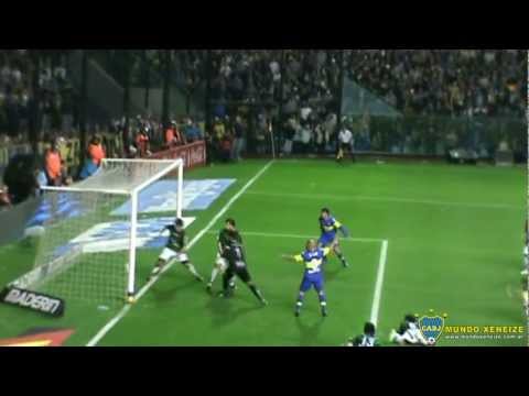 Gol de Walter Erviti Boca 1 - San Martin de San Juan 0 Apertura 2011
