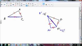 MATH335 SUNYGeneseo Transformations 4 - Proving SAS with Transformations