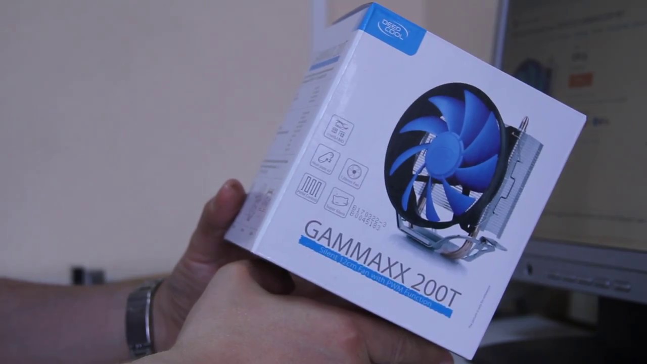 Кулер для процессора Deepcool GAMMAXX 200 T Soc-FM2+/AM3+/775/1150/1151/1155/ 4-pin 17.8-26.1dB Al 361gr Ret