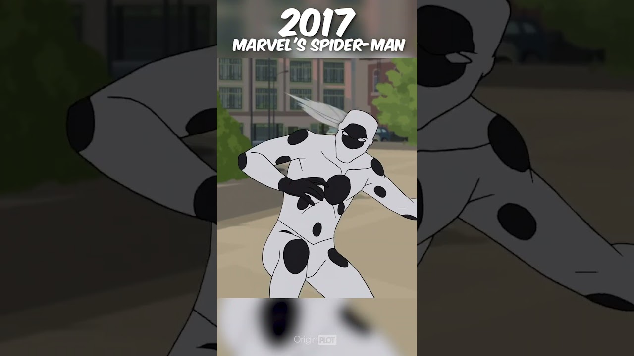 Evolution of The Spot  #shorts #thespot #spidermanacrossthespiderverse #evolution
