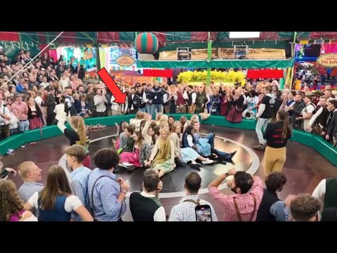Girls vs Devil's Wheel! – Teufelsrad Challenge at Oktoberfest 2024