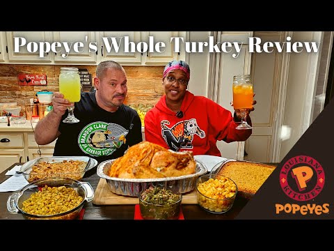 Popeyes Cajun Turkey Review | Thanksgiving 2022 |...