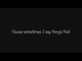 Bite My Tongue - Lyrics - Relient K