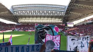 トーレスvsイニエスタ 選手入場シーン(サガン鳥栖側視点)