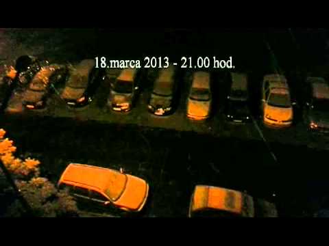 Sneženie v Rožňave