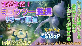 粘る３週目！【#ポケスリ】ミュウツー厳選！おこうはまだ回収できる！【#ポケモンスリープ】(初！？)シアンの砂浜EX+２５％Plus+所持。無課金な中堅勢？Pokémon Sleepのんびり実況♪