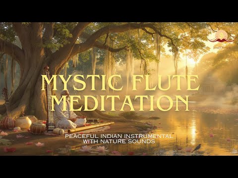 Mystic Flute Meditation | Peaceful Indian Instrumental with Nature Sounds | SoulDhvani