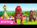 T Rex Dance More PinkfongDinosaurs Little Dino School Ep 7 12 Cartoon Pinkfong Official