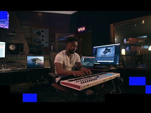 Music Producer Zaytoven making Beats in the Studio!