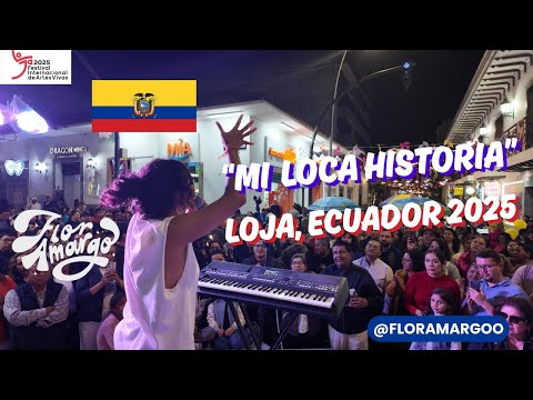 LA HISTORIA OCULTA de Flor Amargo | Cantando "Reina de Ajedrez" en Loja, Ecuador 2025