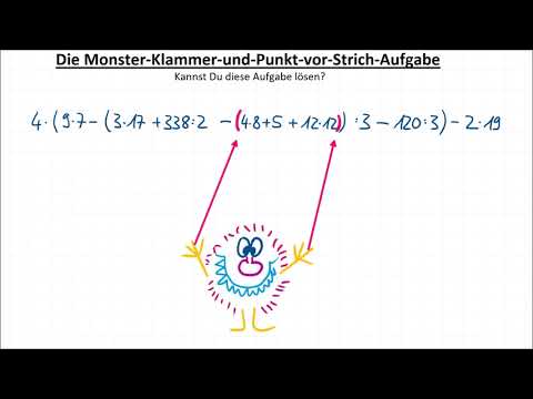 Übung # 3, Die Monster-Klammer-Punkt-vor-Strich-Aufgabe 🥴🤯😉😎