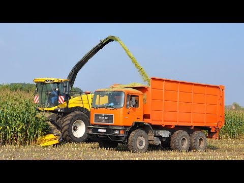 New Holland FR600 - Loonw. Neyt-Van Laere - mais hakselen 2014