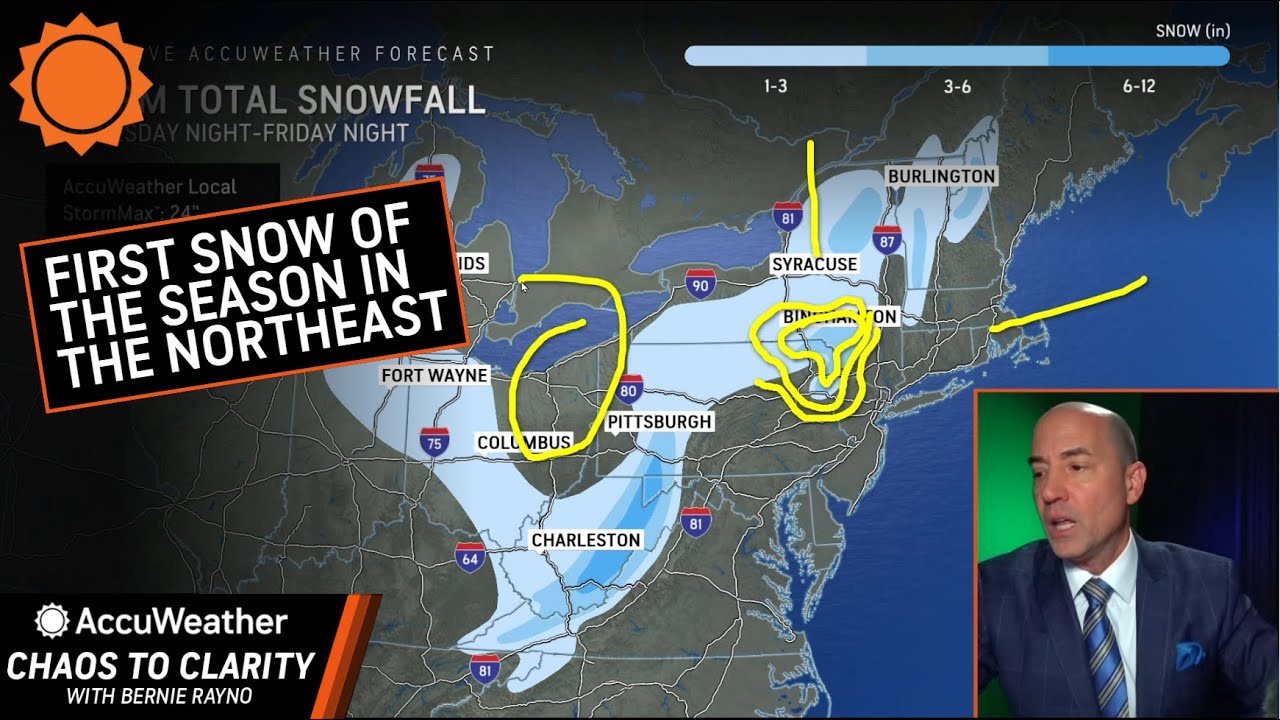 Chaos to Clarity: First Snow of the Season in the Northeast!