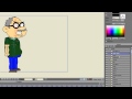 Animating A Character With Bones In Anime Studio