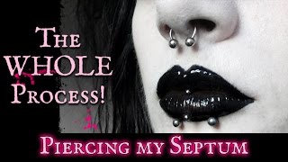 Piercing my Septum! | Black Friday