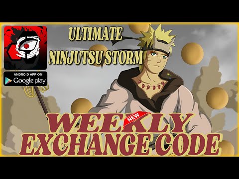 Ultimate Ninjutsu Storm New Exchange Code 🎁 #7 Legend of Ninjas Naruto Idle RPG🔥Android/ApK