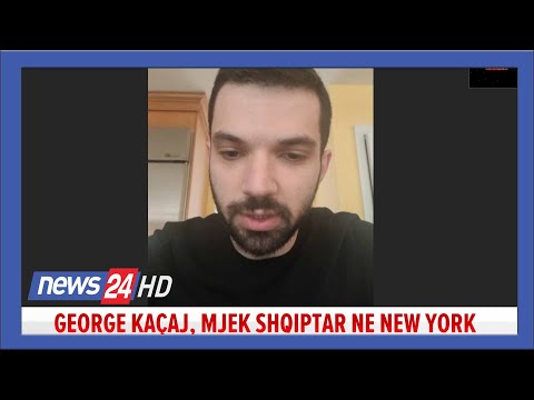 Mjeku shqiptar Kacaj ne New York: Si po e perballojme situaten ne spitale