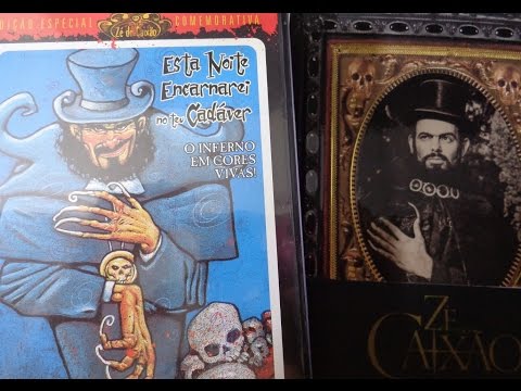 Dvds  e livro do Zé do Caixão #ZéDoCaixão #CoffinJoe