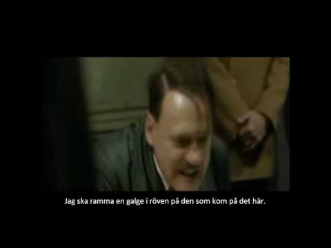 "Hitler" blir skogstokig över att AIK förlorar SM-guldet till Blåvitt.