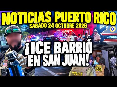 EL ICE SE LLEVÓ A MEDIO MUNDO EN PUERTO RICO! HELICÓPTEROS Y REDADA MASIVA EN SAN JUAN