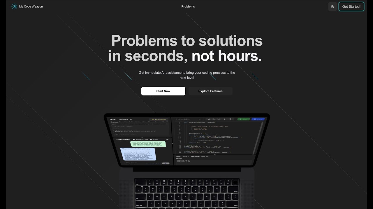 My Code Weapon Demo (First Release!)