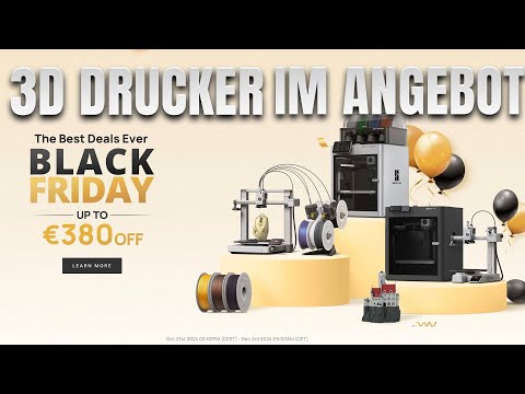 BambuLab startet Black Friday mit SUPER Angeboten für 3D Drucker: A1 - A1 Mini - P1 - X1C