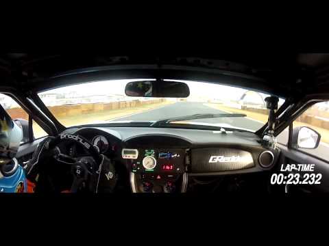 GReddy Japan Time Attack FR-S Turbo - Tsukuba Super Battle 2013 TC2000 58"740 Full in-car video
