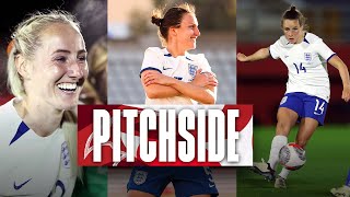 Lotte's Celebration , Toone's Wonder Goal, & Turner's Debut | Pitchside | Lionesses