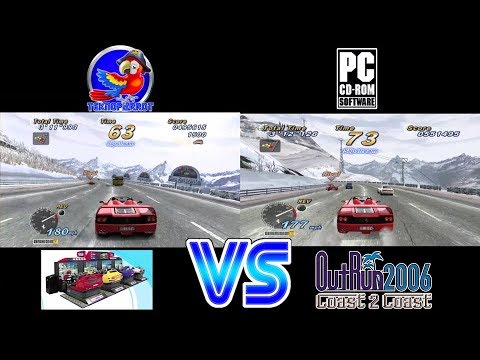 Outrun 2 SPDX Vs PC Outrun 2006 C2C (OR2 Route C) Teknoparrot/PC F50