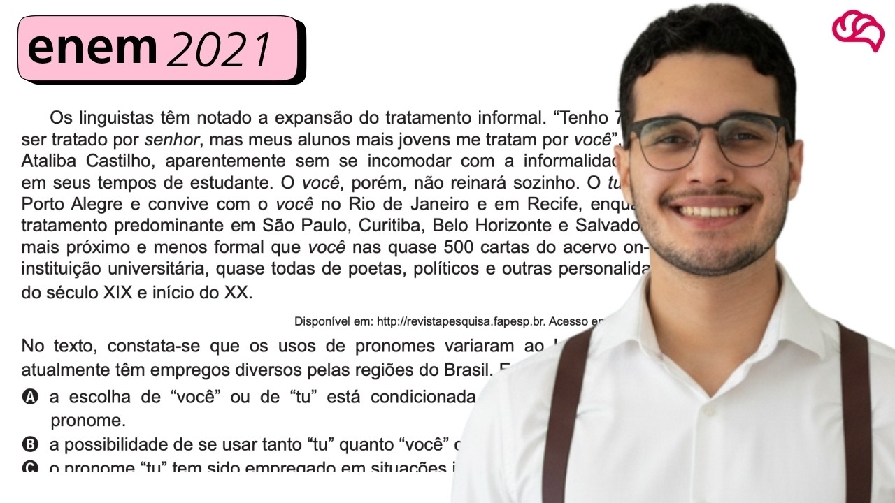 Resolução em Vídeo — Questão 22 ENEM 2021
