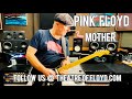 guitar solo demo of mother by david gilmour from pink floyd.