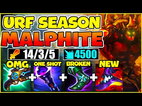 Malphite.exe | Malphite URF 2024 GamePlay | Dominate URF with Malphite | League of Legends Gameplay