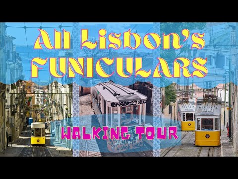 Lisbon funiculars walking tour: Elevador da Bica, Ascensor da Gloria and do Lavra