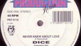 Dice - Never Knew About Love