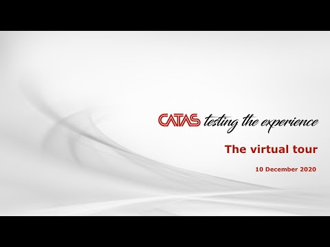 CATAS Testing the experience - The virtual tour