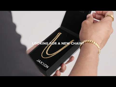 Need a New Chain? Try our men's gold Cuban Link + Rope Chain Stack | JAXXON